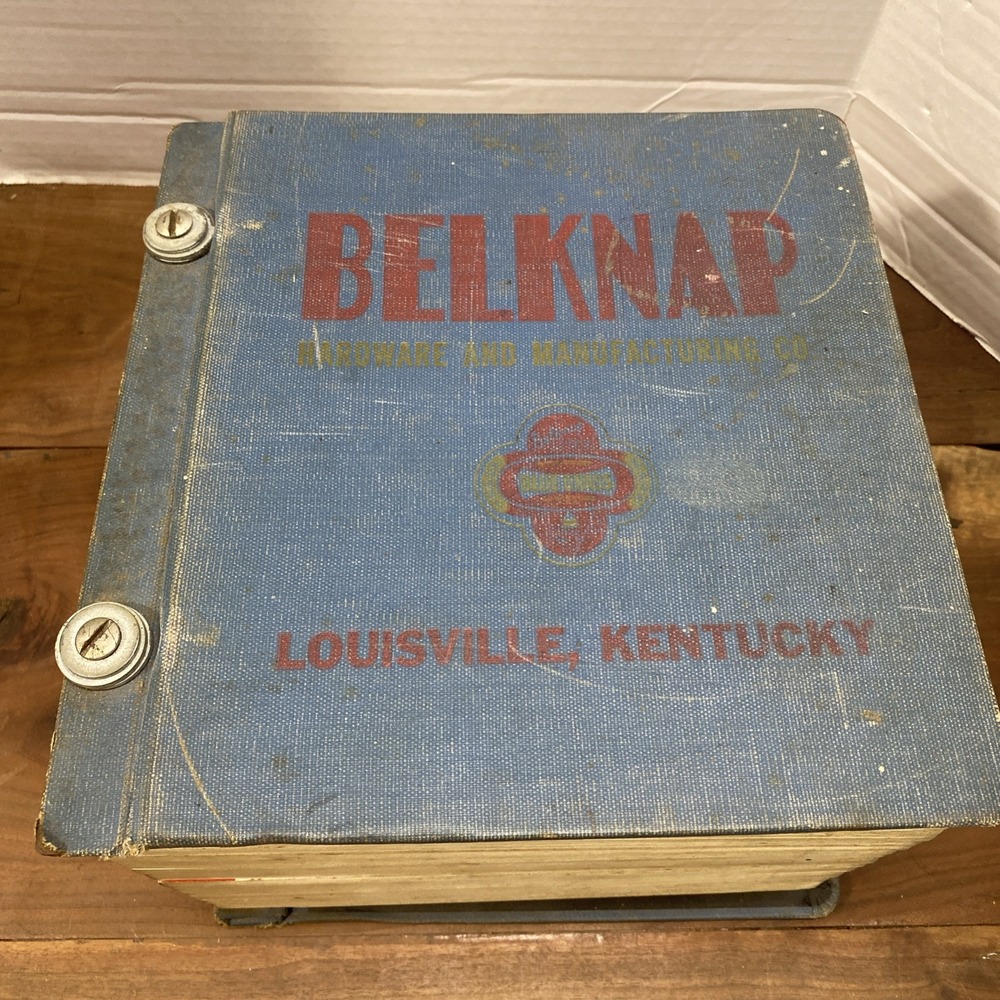 Belknap Catalog 1974 Hardware Tools Louisville KY Vintage Hardcover Advertising